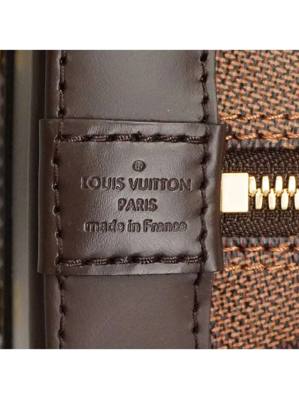 Louis Vuitton Handbag Damier Alma BB Ebene 2-Way Bag